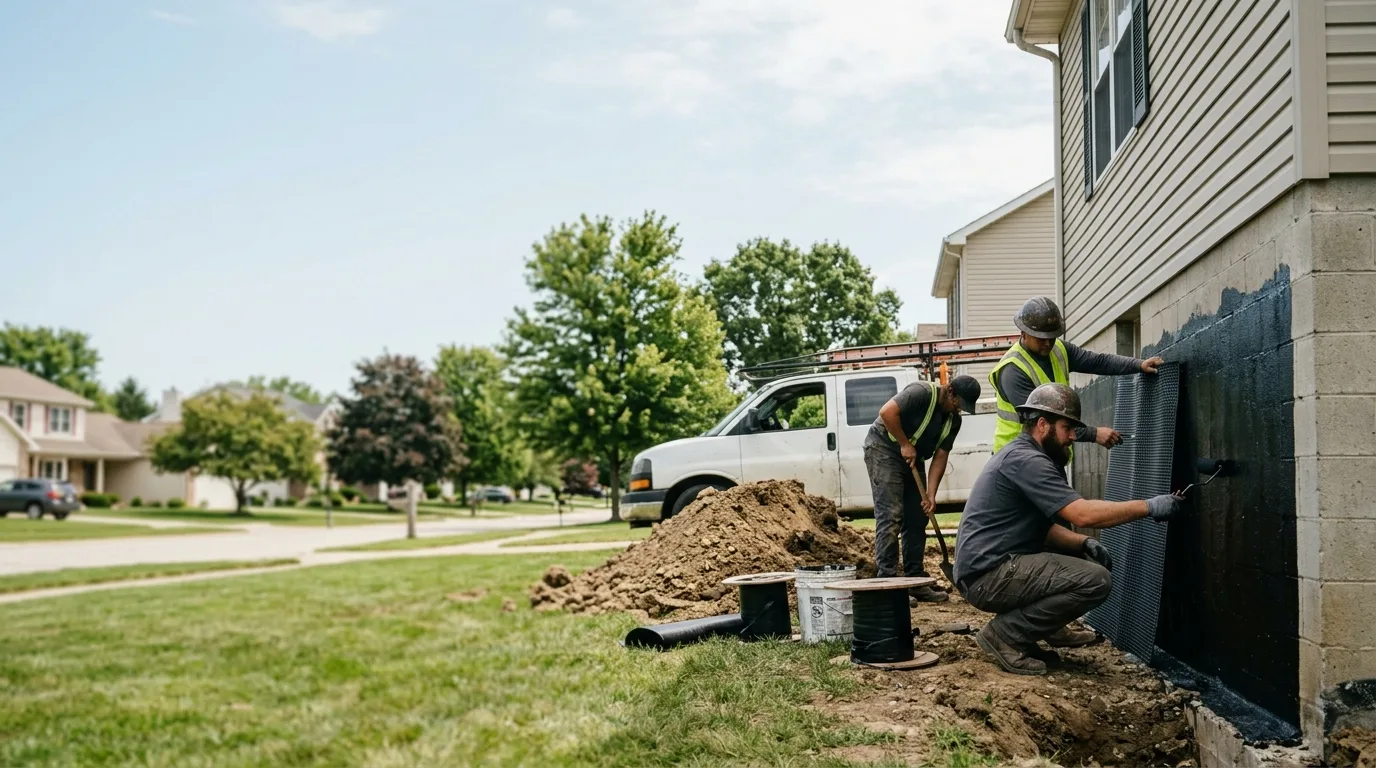 Basement Waterproofing in Tinley Park, IL near me